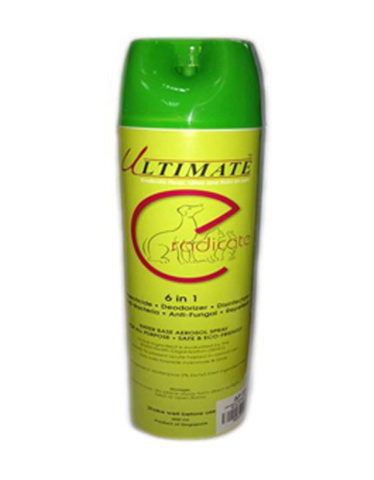 Ultimate Eradicate 6in1 Aerosol Spray On Pets 600ml | Perromart Online Pet Store Singapore