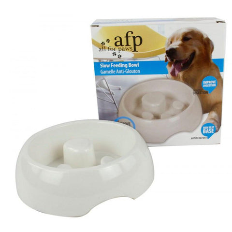 All For Paws Melamine Slow Feeding Bowl (S, M & L) | Perromart Online Pet Store Singapore