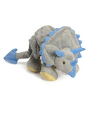 goDog Dino Frills The Triceratops Plush Toy | Perromart Online Pet Store Singapore