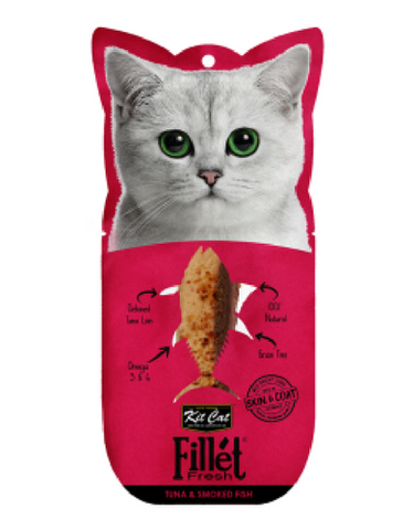 Kit Cat Fillet Fresh Tuna & Smoked Fish Cat Treat
