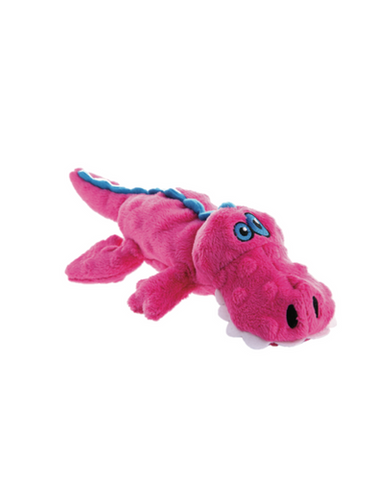 goDog Just For Me Gator Plush Toy (Pink/Blue)