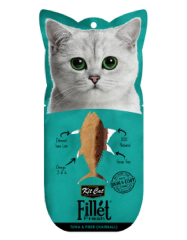 Kit Cat Fillet Fresh Tuna & Fiber (Hairball Control) Cat Treat