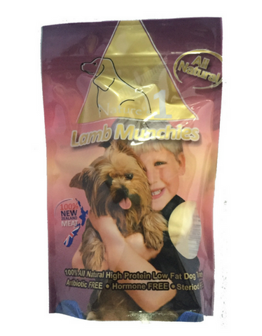 Nature's 1 Lamb Munchies Dog Treats | Perromart Online Pet Store Singapore