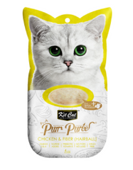 Kit Cat Purr Puree Chicken & Fiber (Hairball) Cat Treat