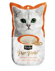 Kit Cat Purr Puree Chicken & Salmon Cat Treat