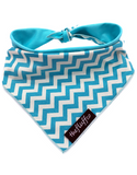 The Fluff Co. Classic Tie Reversible Scarf Bandana Wiggle | Perromart Online Pet Store Singapore