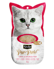 Kit Cat Purr Puree Tuna & Smoked Fish Cat Treat