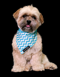 The Fluff Co. Classic Tie Reversible Scarf Bandana Wiggle | Perromart Online Pet Store Singapore