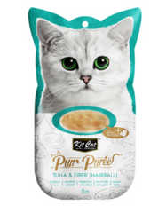Kit Cat Purr Puree Tuna & Fiber (Hairball) Cat Treat
