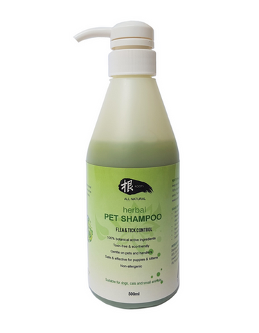Roots GEN Herbal Tick & Flea Control Pet Shampoo (3 sizes)