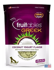 Fruitables Greek Coconut Yogurt Crunchy Dog Treats | Perromart Online Pet Store Singapore