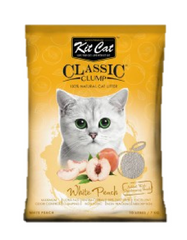 Kit Cat Classic Clump Cat Litter 10L (White Peach)