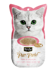 Kit Cat Purr Puree Tuna & Salmon Cat Treat
