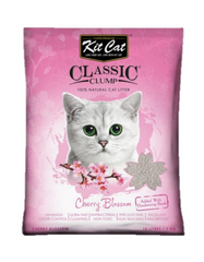 Kit Cat Classic Clump Cat Litter 10L (Cherry Blossom)