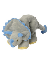 goDog Dino Frills The Triceratops Plush Toy | Perromart Online Pet Store Singapore