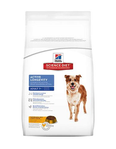 Hill's Science Diet Adult 7+ Mature Active Longevity Dry Dog Food | Perromart Online Pet Store Singapore
