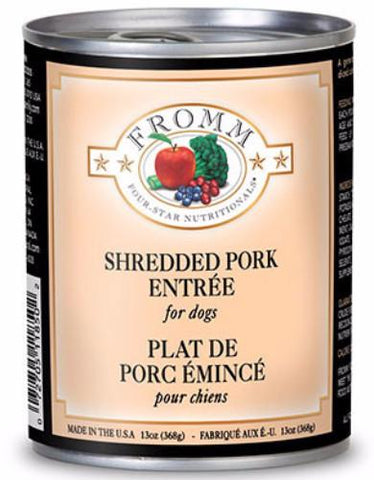 Fromm Shredded Pork Canned Dog Food 13oz | Perromart Online Pet Store Singapore