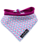 The Fluff Co. Classic Tie Reversible Scarf Bandana Periwinkle | Perromart Online Pet Store Singapore