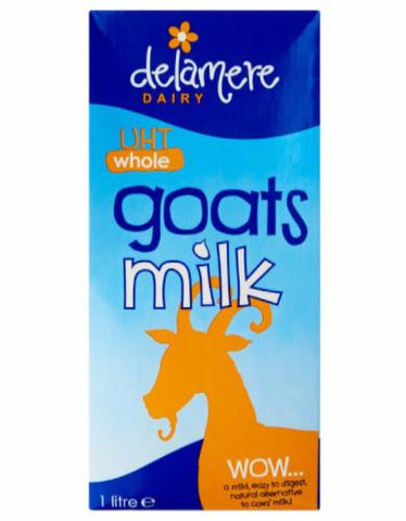 Delamere Dairy Whole UHT Goats Milk 1L