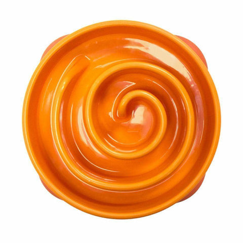 Outward Hound Fun Feeder Bowl Orange (Mini)