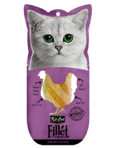 Kit Cat Fillet Fresh Grilled Chicken Cat Treat