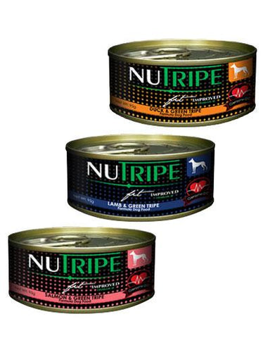 [9 CANS FOR $12.12] Nutripe Fit Grain-free Canned Dog Food | Perromart Online Pet Store Singapore