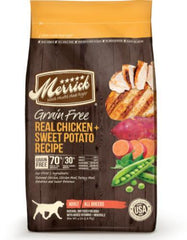 Merrick Grain Free Real Chicken & Sweet Potato Dry Dog Food (3 Sizes)