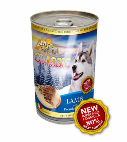 Alps Natural Classic Lamb Dog Wet Food 400g | Perromart Online Pet Store Singapore