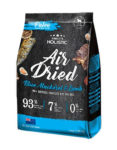 Absolute Holistic Air Dried Blue Mackerel & Lamb Dog Food ( 1kg )  | Perromart Online Pet Store Singapore