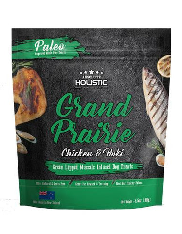 Absolute Holistic Air Dried Grand Prairie Dog Treats ( 100g ) | Perromart Online Pet Store Singapore