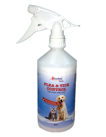 Absolute Plus + Neem Flea & Tick Control For Pet 500ml | Perromart Online Pet Store Singapore 