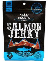 Absolute Holistic Grain Free Salmon Dumbbell Jerky Treats 100g | Perromart Online Pet Store Singapore