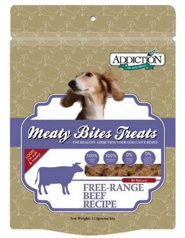 Addiction Beef Meaty Bites | Perromart Online Pet Store Singapore