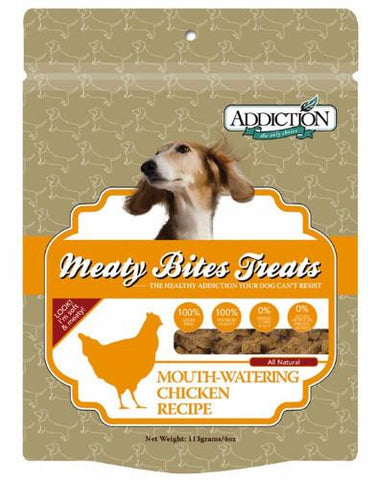 Addiction Chicken Meaty Bites | Perromart Online Pet Store Singapore