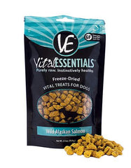 Vital Essentials Freeze Dried Wild Alaskan Salmon Dog Treat | Perromart Online Pet Store Singapore