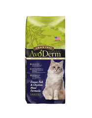 AvoDerm Natural Grain Free Ocean Fish Adult Dry Cat Food ( 3.5LB ) | Perromart Online Pet Store Singapore