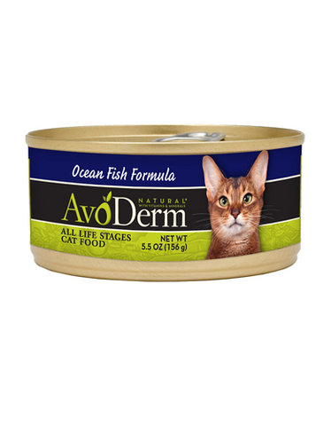 AvoDerm Natural Ocean Fish Formula Canned Cat Food ( 2 Sizes ) | Perromart Online Pet Store Singapore