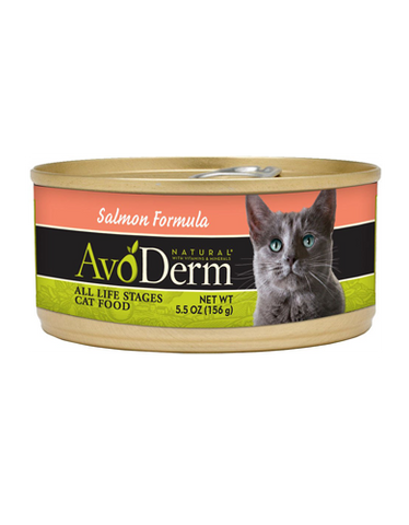 AvoDerm Natural Salmon Formula Canned Cat Food ( 2 Sizes ) | Perromart Online Pet Store Singapore