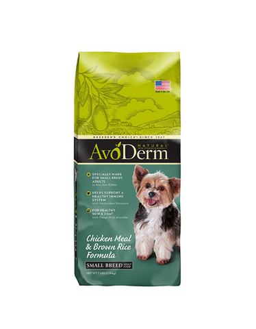 Avoderm Natural Small Breed Adult Formula Dry Dog Food ( 3.5lb ) | Perromart Online Pet Store Singapore