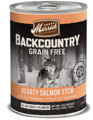 Merrick Backcountry Hearty Salmon Stew - 360g | Perromart Online Pet Store Singapore