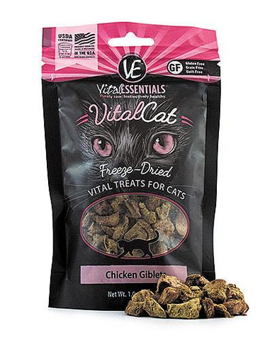 Vital Essentials Freeze Dried Chicken Giblets Cat Treat | Perromart Online Pet Store Singapore