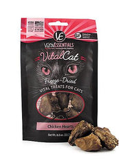 Vital Essentials Freeze Dried Chicken Hearts Cat Treat | Perromart Online Pet Store Singapore