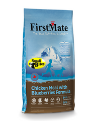 FirstMate Small Bites Chicken with Blueberries Grain & Gluten Free Dry Dog Food | Perromart Online Pet Store