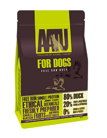 AATU Free Run Duck Grain Free Dog Dry Food (3 Sizes)