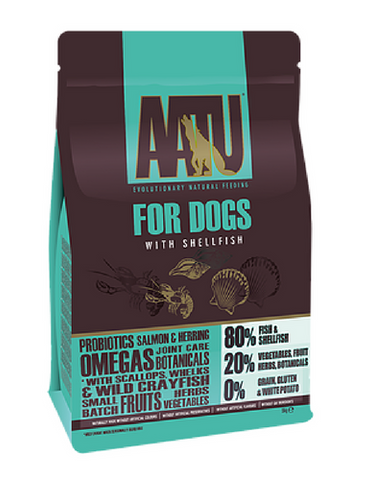 AATU Fish with Shellfish Grain Free Dog Dry Food (3 Sizes)