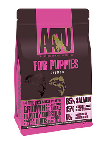 AATU Salmon Grain Free Puppy Dry Food (2 Sizes)