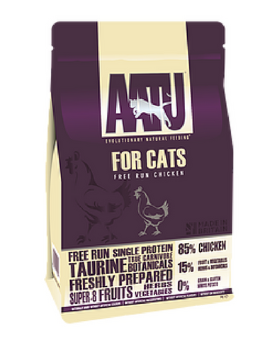 AATU Free Run Chicken Grain Free Cat Dry Food (3 Sizes)