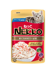 Nekko Pouch Tuna With Kanikama Cat Wet Food
