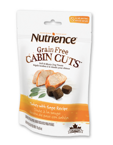 [SALE] [PRICES REDUCED] Nutrience Grain-Free Cabin Cuts Turkey with Sage Dog Treats 170g