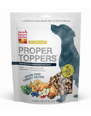 The Honest Kitchen Proper Toppers Superfood - Turkey | Perromart Online Pet Store Singapore